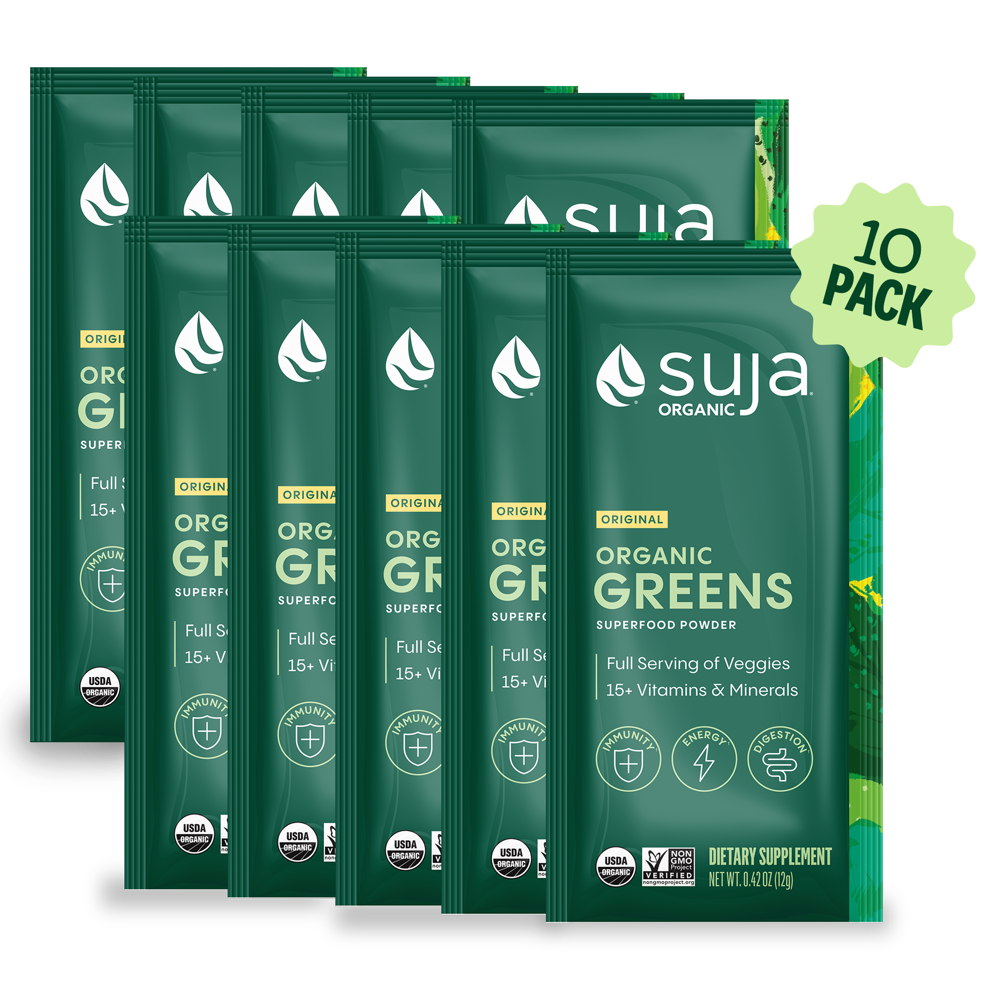 Organic Greens Powder Trial Pack